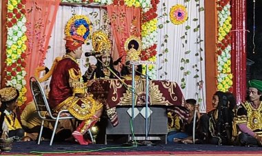 अंगद रावण संवाद सुन भाव विभोर हुए दर्शक