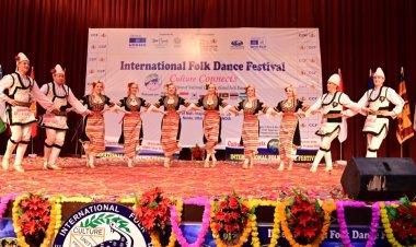 अंतरराष्ट्रीय लोक नृत्य उत्सव में भारतीय लोक नृत्यो की रही धुम, 10 देशों ने दिया भाग