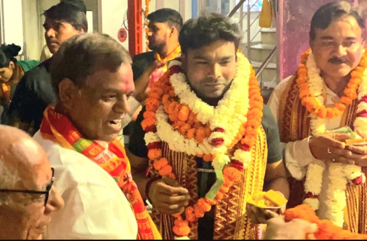 शनि मंदिर में हुआ अमावस्या पर सुंदरकांड का पाठ एवं यज्ञ