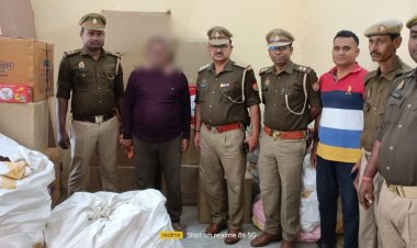 छः कुंतल 20 किलो अवैध पटाखे के साथ एक गिरफ्तार 