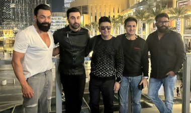 बुर्ज खलीफा पर फ़िल्म एनिमल का बोलबाला