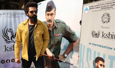 मीठीबाई क्षितिज ने, ब्रूट इंडिया के सहयोग से, द क्षितिज शो के लिए एकमात्र विक्की कौशल की मेजबानी की