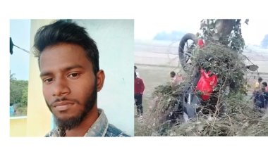 तेज रफ्तार मोटर साइकिल पेड़ से टकराई, एक की मौत दूसरा घायल