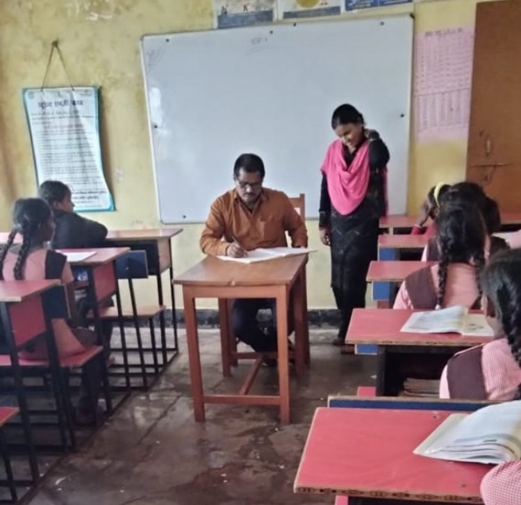 कस्तूरबा विद्यालय में खण्ड शिक्षा अधिकारी के औचक निरीक्षण में खुलासा