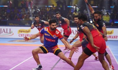 UP Yoddhas Open Home Leg Campaign On A winning Note