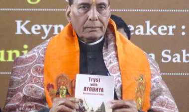 अयोध्या तोड़ती नहीं बल्कि जोड़ती है: राजनाथ सिंह