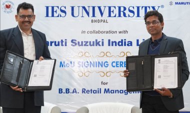 मारुति सुज़ुकी की IES यूनिवर्सिटी भोपाल के साथ हुई पार्टनरशिप, पेश करेगी ऑटोमोबाइल रिटेल में BBA प्रोग्राम