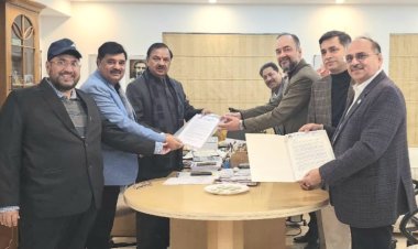 फ्री होल्ड जमीन के लिए सांसद से मिला आईआईए का प्रतिनिधिमंडल