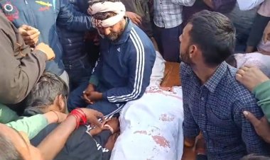 गाजीपुर में युवक की गोली मारकर हत्या, ग्रामीणों ने किया सड़क जाम, सूचना पर पहुंचें एसपी ओमवीर सिंह