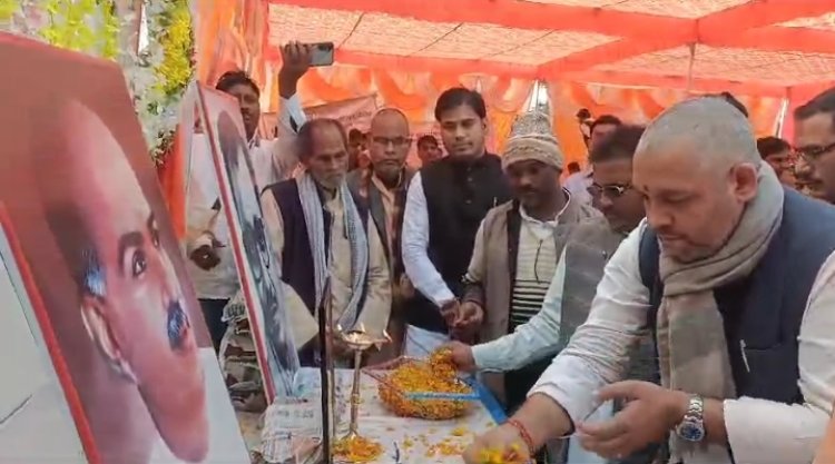 एक बार फिर गाज़ीपुर में होगा विकास का इतिहास - भाजपा नेता अभिनव सिन्हा