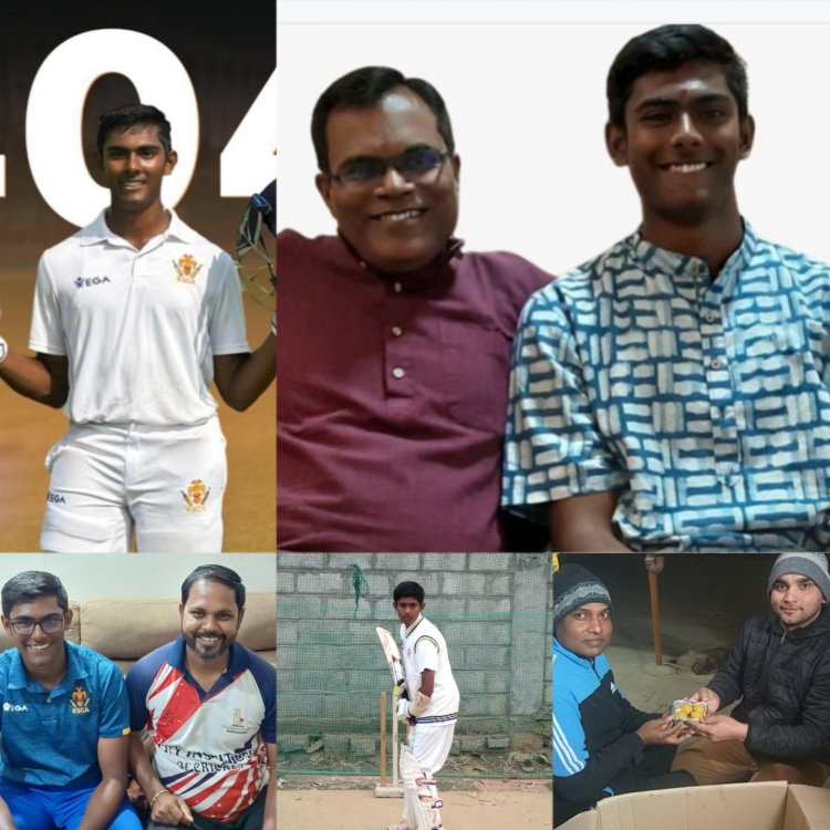 जनपद के होनहार क्रिकेटर प्रखर चतुर्वेदी के गांव में दिखा अदभुत नजारा, ग्रामीण उत्साहित