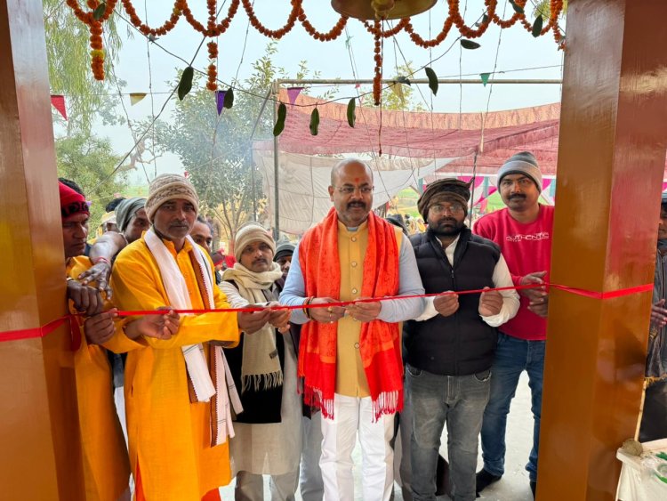 अयोध्या में राम आगमन तो शहाबुद्दीनपुर में शिव लिंग की हुई स्थापना