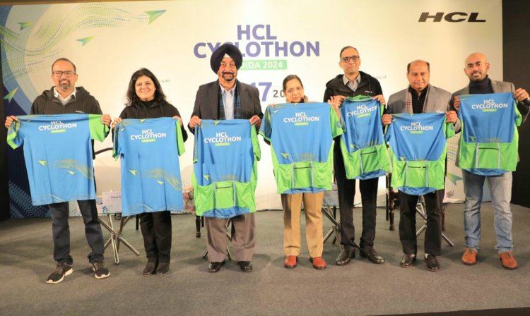 एचसीएल साइक्लोथॉन ने नोएडा में अपने दूसरे संस्करण की घोषणा की