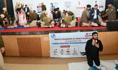 दिल्ली पुलिस अकादमी ने 400 से अधिक प्रोबेशनर सब इंस्पेक्टरों के लिए वाइटल बेसिक लाइफ सपोर्ट कार्यशाला की आयोजित
