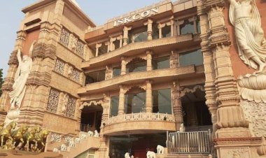 18 फ़रवरी को धूमधाम से मनाई जाएगी इस्कॉन मंदिर की दसवीं वर्षगांठ