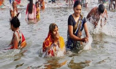 माघ पूर्णिमा पर श्रद्धालुओं ने स्नान कर मंदिरों में किया पूजा-पाठ