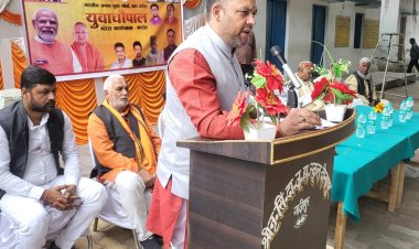 प्रधानमंत्री नरेन्द्र मोदी की सोच है कि युवा ही भारत के भविष्य हैं - भाजपा नेता अभिनव सिन्हा