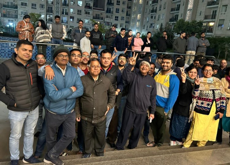 कासाग्रीन्स 1 एओए के चुनाव में महेश यादव चुने गए अध्यक्ष 