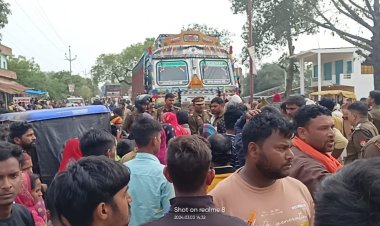 तेज रफ्तार अनियंत्रित ट्रैक्टर की चपेट में आने से किशोर की मौत