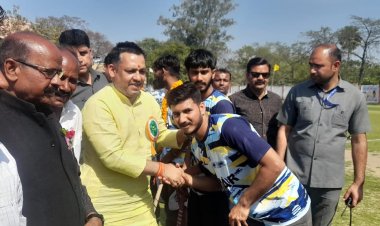 सद्भावना  कप अखिल भारतीय  हॉकी प्रतियोगिता में राजस्थान नें सोनीपत को 8-0 से किया पराजित