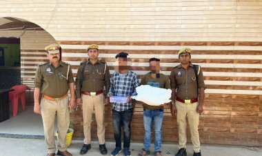 शातिर तस्कर रोशन यादव डेढ़ लाख के गांजे के साथ साथी संग गिरफ्तार