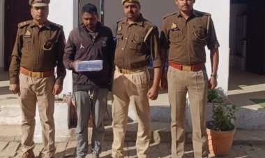 भैस चोरी करने पहुंचें मुख्तार को ग्रामीणों ने जमकर धुना, किया पुलिस के हवाले