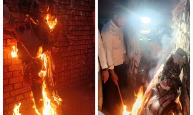केरल में एसएफआई अपराधियों द्वारा छात्र को बुरी तरह प्रताड़ित कर आत्महत्या मामले में एबीवीपी का प्रदर्शन