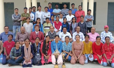 प्रदेश स्तरीय रोवर्स एवं रेंजर्स प्रतियोगिता में चैम्पियन टीम का अभिनन्दन 