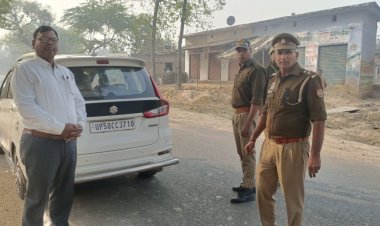 उड़नदस्ता मजिस्ट्रेट ने चार पहिया वाहनों का किया सघन चेकिंग