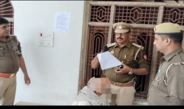 सपा नेता अमलधारी यादव के हत्या में शामिल फरार हत्यारों के घर नोटिस चस्पा 
