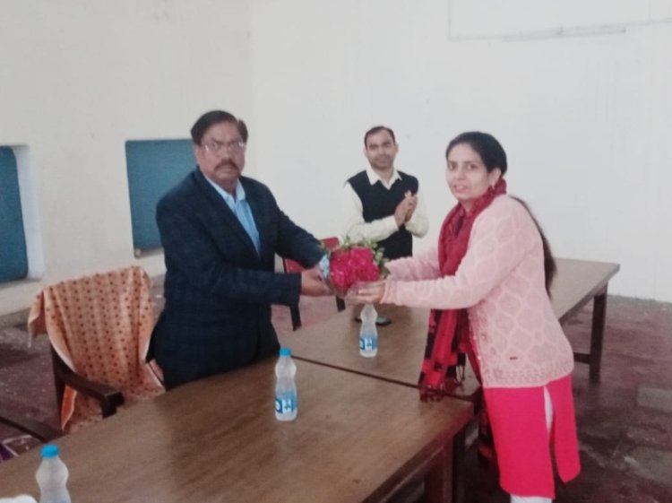 राष्ट्रीय सेवा योजना स्वयंसेवकों के व्यक्तित्व विकास का सशक्त माध्यम - डॉ० बद्रीनाथ सिंह 