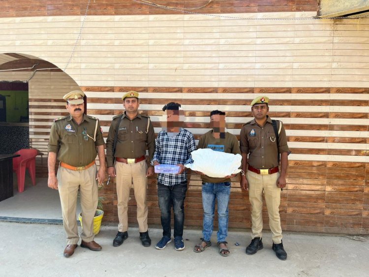 शातिर तस्कर रोशन यादव डेढ़ लाख के गांजे के साथ साथी संग गिरफ्तार