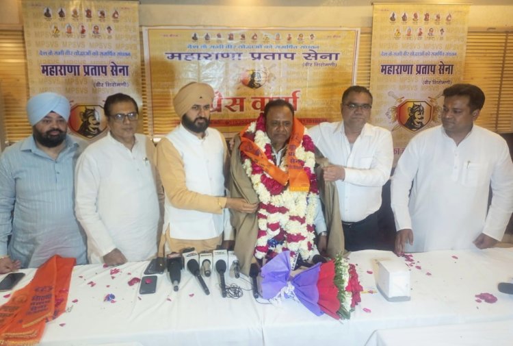 महाराणा प्रताप सेना के प्रदेश सचिव बने विनोद त्यागी