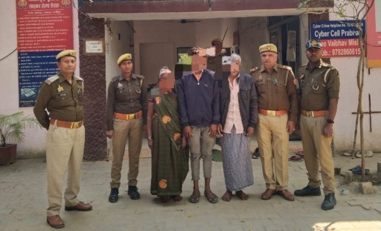 दहेज हत्या में पति सास ससुर गिरफ्तार