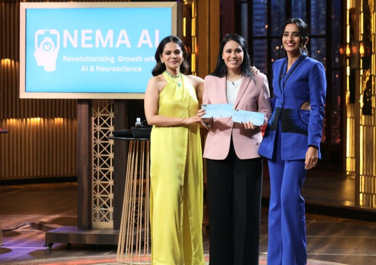 नेमा एआई की ब्रेन-स्‍कैन टेक्‍नोलॉजी ने शार्क टैंक इंडिया 3 में आकर शिक्षा के क्षेत्र में बदलाव लाने की चाहत दिखाई