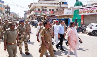 डीएम-एसपी ने किया मस्जिदों का भ्रमण