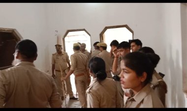 सपा नेता के हत्या में शामिल विशाल पासी के घर हुई कुर्की की कार्यवाही