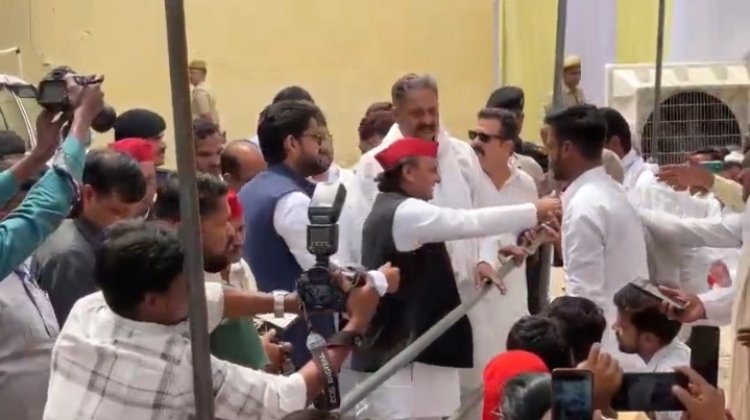 जब मुख्तार अंसारी के मौत पर संवेदना व्यक्त करने पहुंचें अखिलेश यादव