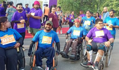 दिव्यांग मैराथन "ईगल स्पेशियली एबल्ड राइडर्स की उड़ान"