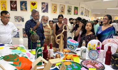 NIU Hosts Two Days Annual Art Exhibition 2024 'ABHIVYAKTI'