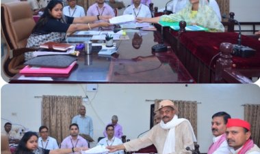 सपा प्रत्याशी अफजाल अंसारी और बेटी नुसरत ने किया नामांकन चर्चाएं जोरों पर