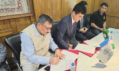 Union of Journalists from Uzbekistan Signs MOU with Press Club of India