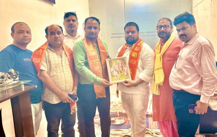 परशुराम जी के जन्मोत्सव पर किया गया हवन-पूजन