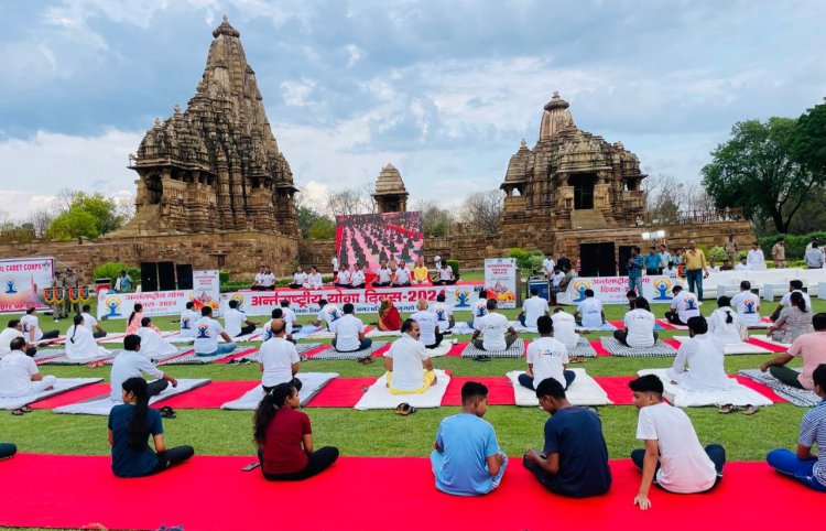 5 हजार से अधिक पर्यटन सखियों ने 50 पर्यटन स्थलों पर किया योग
