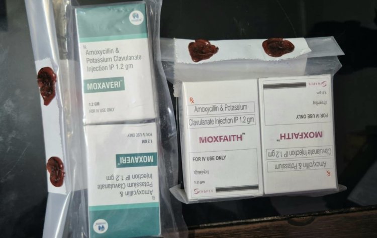 औषधि निरीक्षक वैभव बब्बर एक्शन में, जांच में अधोमानक पाए गए दो नमूने