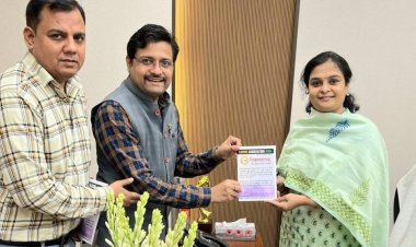 केयरिंग एसोसिएशन इंडिया के सदस्यो ने नोएडा अथॉरिटी के सीईओ व एसीईओ से की भेंट