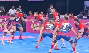 नोएडा इंडोर स्टेडियम में यूपीकेएल ने बढ़ाया कबड्डी का रोमांच 