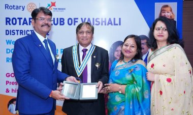 रोटरी क्लब वैशाली की नई कार्यकारणी 2024-25 की पहली बैठक संपन्न