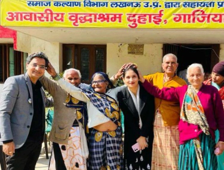 27 जुलाई को आवासीय वृद्धाश्रम दुहाई में ग्लोबल हैप्पीनेस फाउंडेशन लगाएगा निशुल्क मेगा स्वास्थ्य कैम्प 