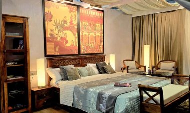 Architect Harish Unveil Hotel Mockup Room at India International Hospitality Expo 2024